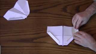 How To Make A Paper Airplane  The Condor [upl. by Eirolav70]