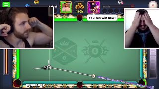 iRaphahell si xSlayder 8 BALL POOL Funny Moments Epic Fail si Rage partea 2 [upl. by Lewse]