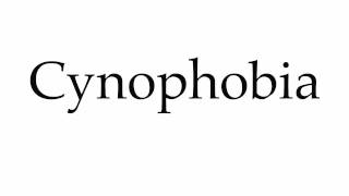 How to Pronounce Cynophobia [upl. by Materse]