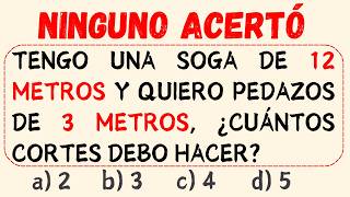 15 PREGUNTAS de RAZONAMIENTO LÓGICO [upl. by Shear]