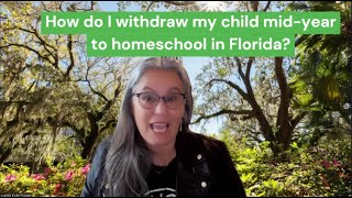 Withdrawing Your Child MidYear to Homeschool  Tips amp How To [upl. by Ahsieyn]