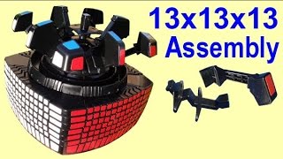 Assembly of MoYu 13x13x13 Rubiks Cube puzzle 13x13 [upl. by Maximilianus576]