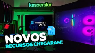 Saiu NOVA versão Do Windows 11 24H2 Com MUITOS RECURSOS e CORREÇÕES [upl. by Granniah]