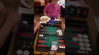 EPIC CLASH Hans vs Khachik at the Backgammon Tournament 🎲🎲 [upl. by Rives]