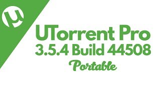 UTorrent Pro 345 Build 44508 Portable برنامج يو تورنت برو اخر اصدار نسخة محمولة [upl. by Lerak]