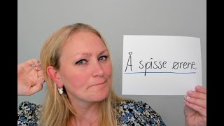 Video 1150 Idiom nummer 110 Å spisse ørene [upl. by Teri710]