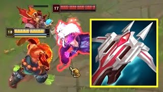 Udyr killing 4403 HP Sett in 1 second [upl. by Ellerrad]