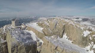 Penyagolosa el Gegant de Pedra desde el aire [upl. by Hcurab]