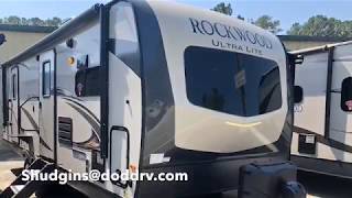 New 2020 Forest River Rockwood 2608BS Ultra Lite Travel Trailer Front Kitchen 2 slide outs Dodd RV [upl. by Neelrac]