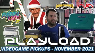 PlayLoad  Videogame Pickups November 2021  Adam Koralik [upl. by Eduj]