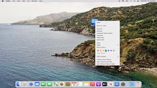 How to Create New Folder on a Mac Tutorial [upl. by Llibyc]