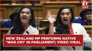 Viral  New Zealands Youngest MP Stuns Parliament With First Speech Performs Maori Haka [upl. by Rainwater]