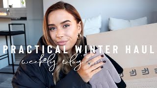 SHOPPING FOR PRACTICAL WINTER COATS amp HampM HAUL  TRY ON  WEEKLY VLOG  Suzie Bonaldi [upl. by Hahnert]