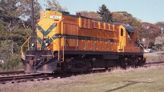 Maine Coast RR Alco RS11 367 passenger extra 05301992 Part 2 [upl. by Semyaj]