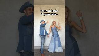 Been wanting to make this one for years…costumes britneyspears denim halloweencostumes sewing [upl. by Rodrique]