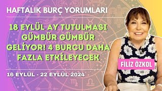 18 Eylül Ay tutulması gümbür gümbür geliyor 4 burcu daha fazla etkileyecek  16  22 Eylül 2024 [upl. by Hammock]