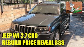 Price Reveal and Test Drive Part Jeep Grand Cherokee WJ 27 CRD  14 [upl. by Ramalahs]