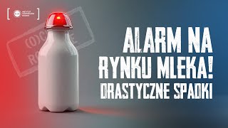 Alarm na Rynku Mleka Drastyczne Spadki [upl. by Clark]