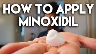 How to Apply Minoxidil Rogaine [upl. by Iden]