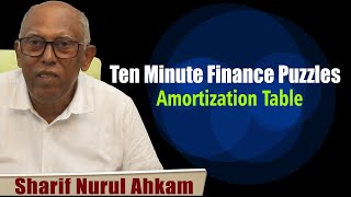 Ten Minute Finance Puzzles Amortization Table [upl. by Laban]