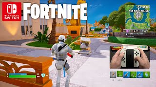 INSANE Nintendo Switch GAMEPLAY  Fortnite on Nintendo Switch 58 [upl. by Jara856]