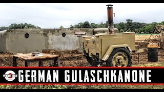 WW2 German Gulaschkanone Field Kitchen WW2 [upl. by Orelie]