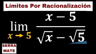 Límites Por Racionalización  2 [upl. by Aliehc422]