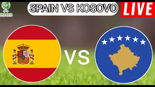 Spain U19 vs Kosovo U19 Live Score l Uefa Under 19 Championship 202425 [upl. by Lyrej]