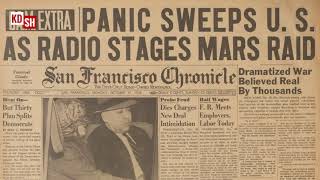 The War Of The Worlds Radio Broadcast  1938 Orson Welles [upl. by Nedyrb911]