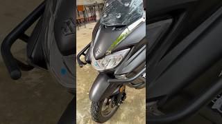 2024 Suzuki Burgman Street 125 EX with newly installed crash guard and acrylic foot board [upl. by Hamaso]