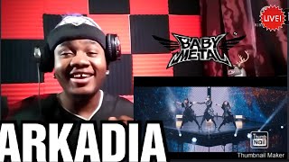 BABYMETAL 🤘🦊  Arkadia Live  REACTION [upl. by Dumanian]