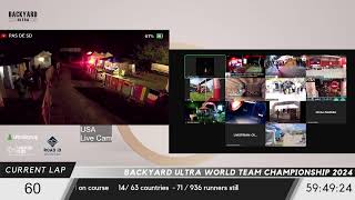 BACKYARD ULTRA TEAM WORLD CHAMPIONSHIP 2024  LIVESTREAM FROM HOUR 52 [upl. by Hervey]