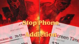 How to Stop Phone Addition 📱 smartphone youtube [upl. by Aham466]