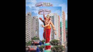 Khetwadi cha lambodar 2015 to 2024 shorts viralshort trendingshorts khetwadiganpati ganpati [upl. by Skye392]