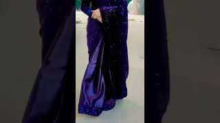 Beautiful winter wedding velvet saree trending fashion Mehakboutiquefashion [upl. by Nohtiek]