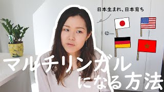 英語力ゼロだった私が1年間で3か国語話せるようになった勉強方法（今は4か国語 マルチリンガル勉強法三ヵ国語勉強法語学勉強法 [upl. by Cupo]