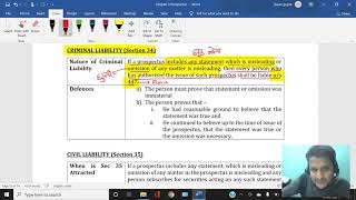 Prospectus and Allotment of Securities Sec 34 35 36 and 37 CA INTERMEDIATE [upl. by Haile]