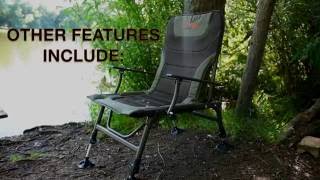 CARP FISHING TV New Dura Lite Chair [upl. by Lotz]