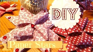 ☆ DIY Papiersterne ☆ Fröbel Sterne ☆ DIY Paper Stars ♥ Fab4tyStyle [upl. by Nets]