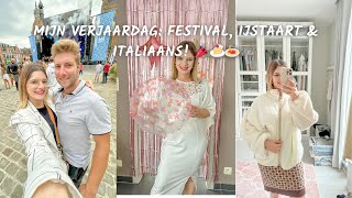 Verjaardag Vibes Van LYS Festival tot Italiaanse verwennerij ijstaart en Stofzuiger Content [upl. by Evie]