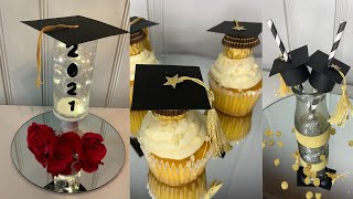 DIY Graduation Party DecorationsDollar tree graduation DIY 2021 [upl. by Cornela]