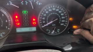 t belt light reset land cruiser timningbelt mechanic landcruiser [upl. by Odlavso]