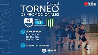 FUTSAL PROMO  HEBRAICA VS EXCURSIONISTAS [upl. by Deva]