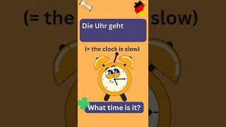 German Uhrzeit Tips and Tricks lernen germanlanguagelearning languagelearning learngerman [upl. by Galliett]