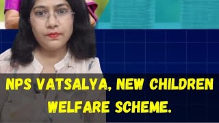 NPS Vatsalya Scheme budget2024mutualfund financialplanner financewithmamta personalfinance [upl. by Barn]