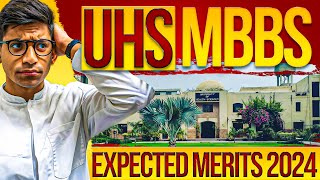 UHS MBBS Expected Merits 2024  Complete Analysis [upl. by Cathie]