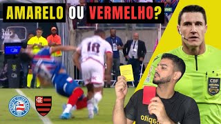 De La Cruz Flamengo deveria ser EXPULSO contra o Bahia  Análise soudoapito [upl. by Warp]