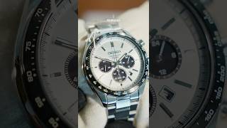 Relógio Seiko Solar Chronograph Panda SBPY165 [upl. by Schramke341]