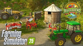 I Silage Still King  Farming Simulator 25  Riverbend Spring Lets Play EP 3 [upl. by Nylyahs]