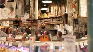 Pike Place Market  Fish Throwing [upl. by Ellga]